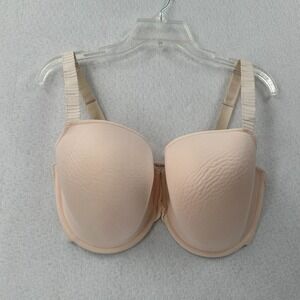 ThirdLove Bra 24/7 Memory Foam Classic T-Shirt Beige‎ 36H Flexible wire